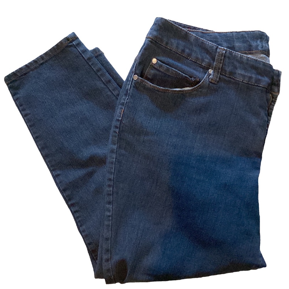 Faded Glory denim jeans size 18W EUC